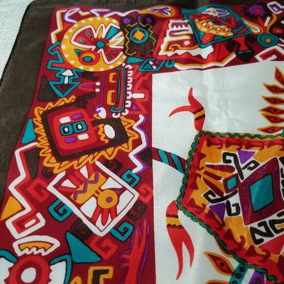 The Specialty House southwestern design scarf 31" - Picture 6 of 10